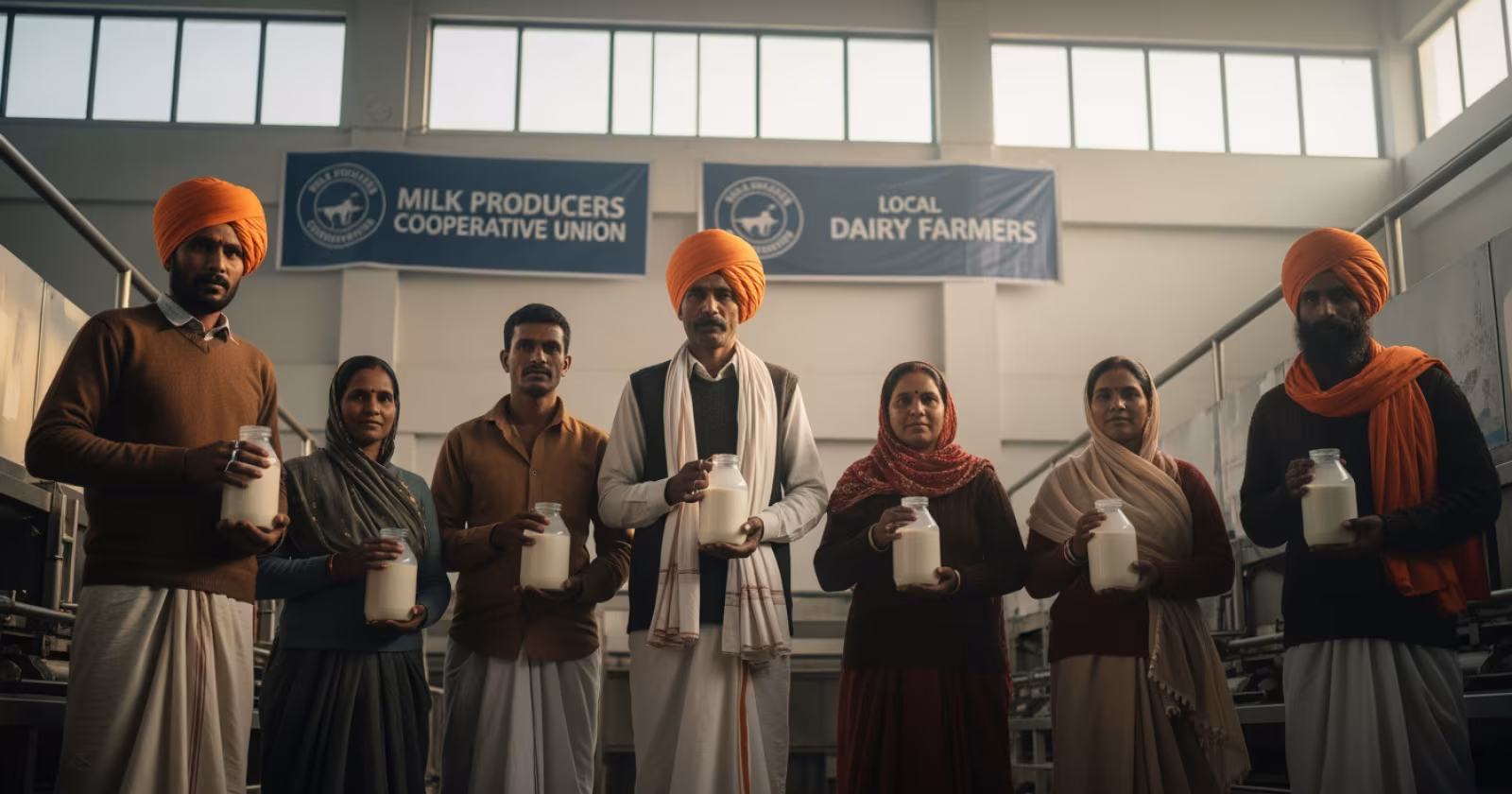 How Haryana's Milk Cooperatives Are Finally Challenging the Private Dairy Giants in North India