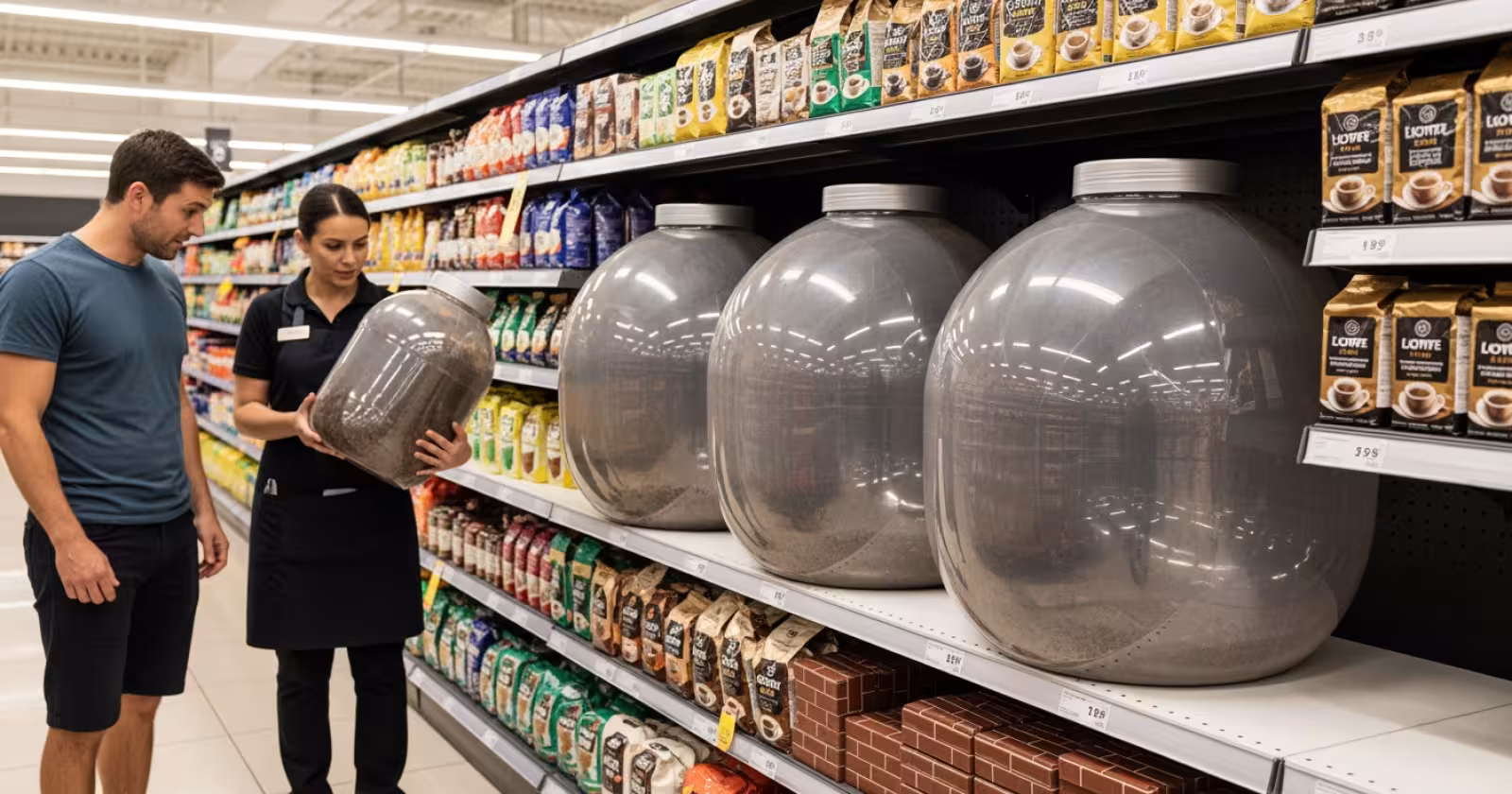 Plastic Coffee Cans Win Unpackit’s Worst Packaging Award, Costing Shoppers More and Wasteing Resources